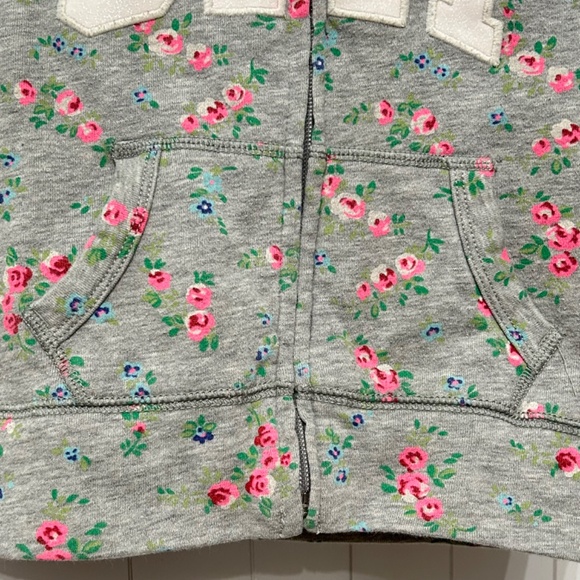 Girl’s sherpa-lined logo hoodie - Picture 2 of 10